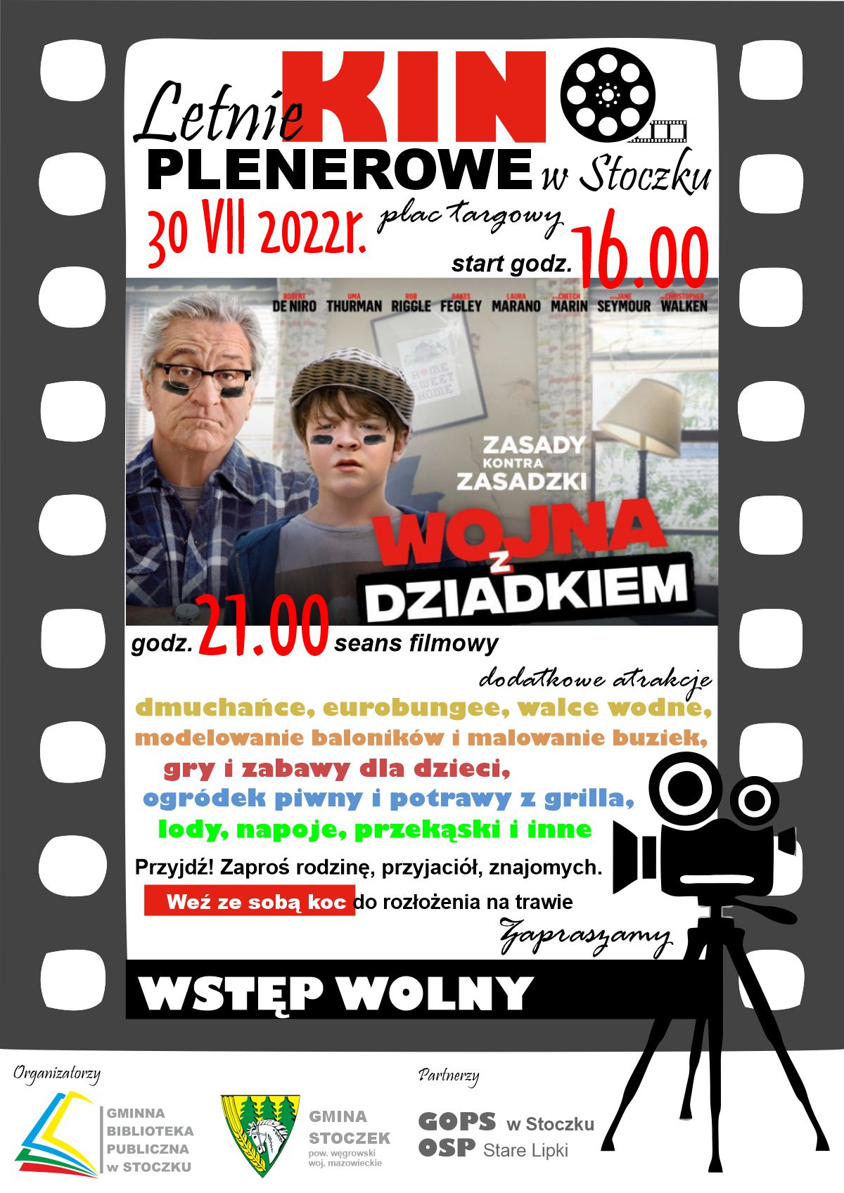 kino plenerowe w&nbsp;stoczku
