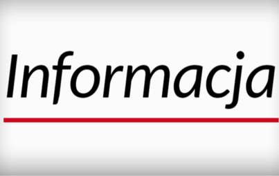 Zdjęcie do Informacja 