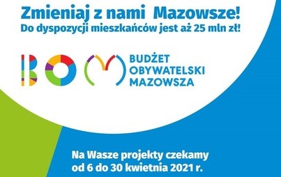 Zdjęcie do Budżet Obywatelski Mazowsza