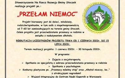 Zdjęcie do Projekt &bdquo;Przełam Niemoc&rdquo;